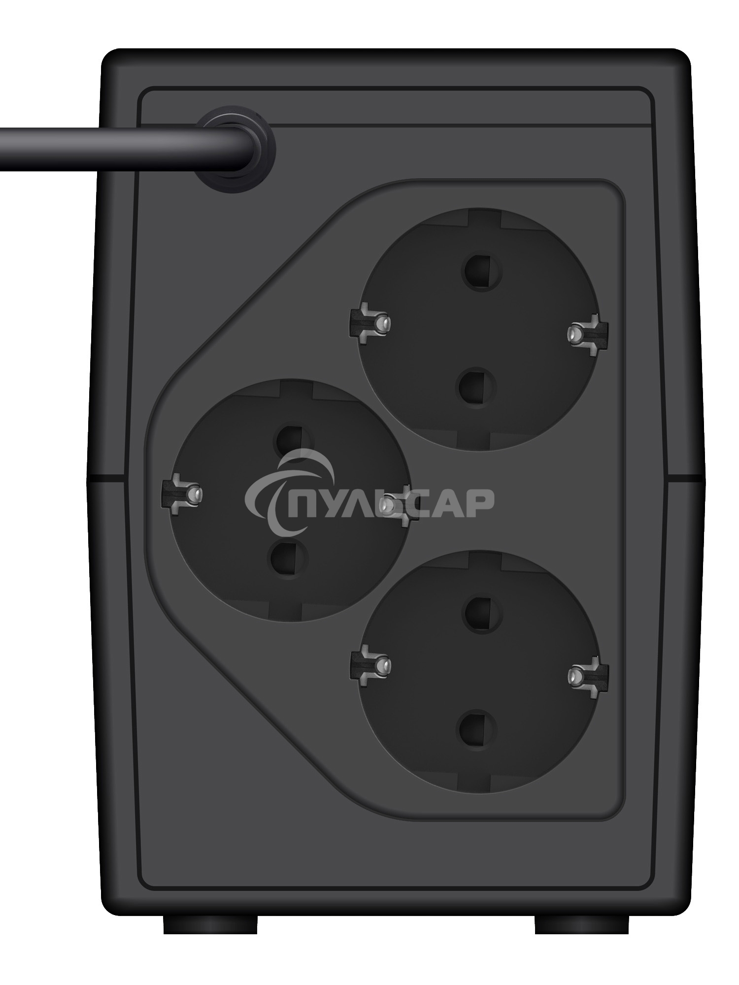 Источник бесперебойного питания Ippon Back Basic 1050S Euro 600Вт 1050ВА черный