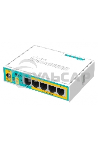 Маршрутизатор MikroTik RB750UPr2 hEX PoE lite 5x Ethernet, раздача PoE, 650 МГц ЦП, 64 МБ 5-портовый 100-Мбитный маршрутизатор с поддержкой PoE на 4-х портах