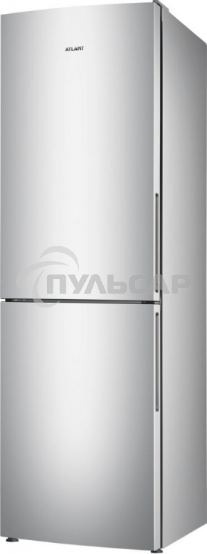 Холодильник Atlant XM-4621-181 серебристый двухкамерный 205/119л морозилка снизу