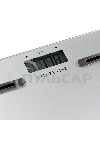 Весы напольные многофункциональные Galaxy Line GL 4855, серый, электронные, элемент питания типа 