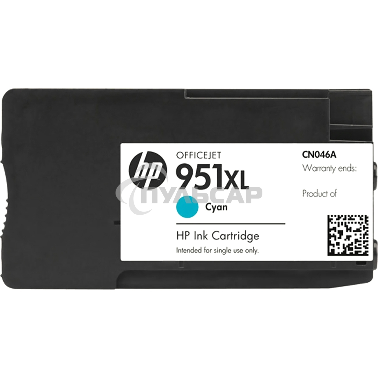 Картридж струйный HP 951XL CN046AE голубой для HP OJ Pro 8100/8600 (1500стр.)