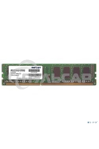 Оперативная память Patriot, DDR3, 8Gb, (1x8 Gb,), 1333 MHz, CL9, DIMM