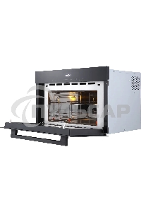 Микроволновая печь встраиваемая HMW 634 B34 л, 900 Вт, 8 программ, черный