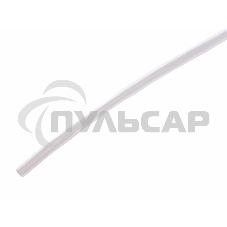 Термоусаживаемая трубка Rexant 5,0/2,5 мм, прозрачная, упаковка 50 шт. по 1 м