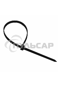 Хомут-стяжка кабельная нейлоновая Rexant 600 x7.6 мм, черная, упаковка 100 шт.