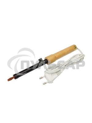 Паяльник ЭПСН 220В 40Вт дерев. ручка ПД Rexant 12-0240