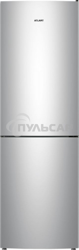 Холодильник Atlant XM-4621-181 серебристый двухкамерный 205/119л морозилка снизу