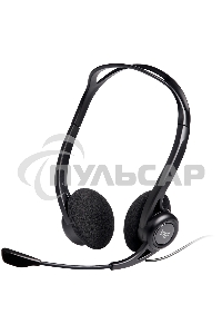 Наушники с микрофоном Logitech 960 черный 2.4м накладные оголовье (981-000100)