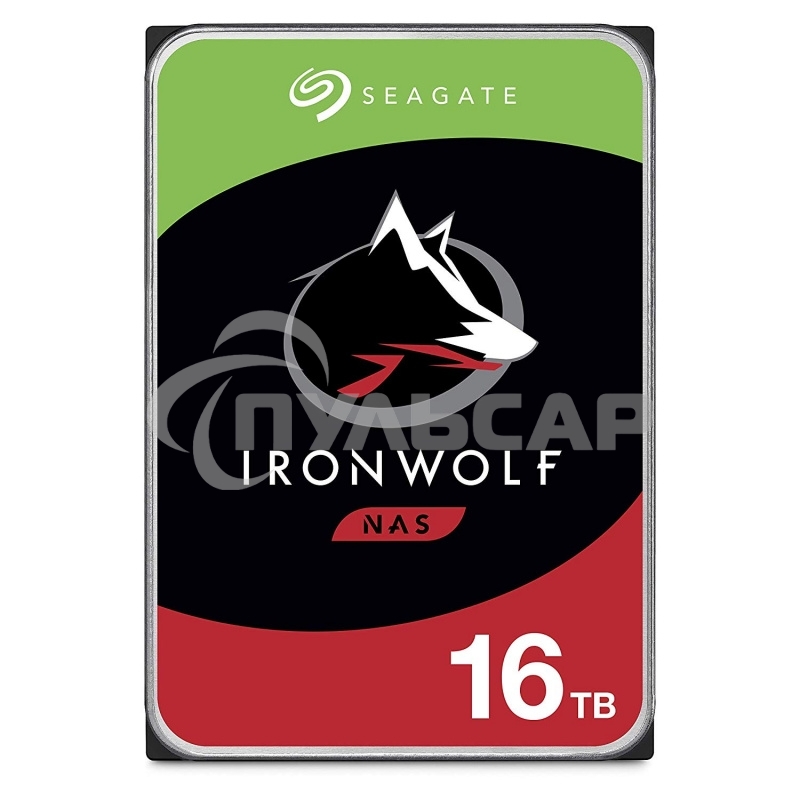 Жесткий диск HDD 16Tb 7200rpm SATA Seagate IronWolf 3.5