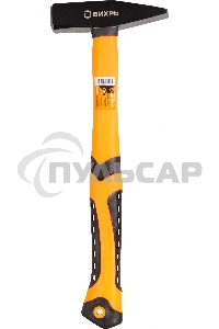 Молоток 400гр. Квадратный боек, фиберглассовая двухкомпонентная ручка