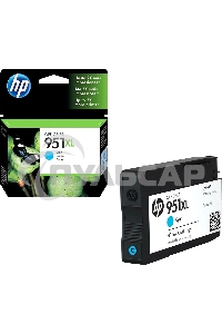 Картридж струйный HP 951XL CN046AE голубой для HP OJ Pro 8100/8600 (1500стр.)