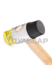 Молоток рихтовочный, бойки 35 мм, комбинированная головка, деревянная ручка SPARTA 108305