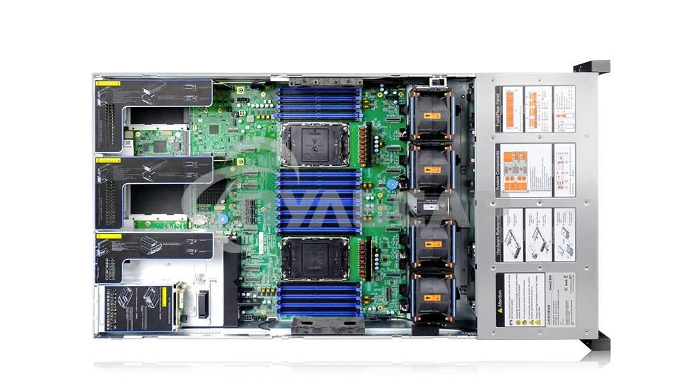 Платформа системного блока Gooxi SL201-D12R-NV-G4 2U Direct-attached Backplane 12_2.5/3.5 SAS/SATA/NVMe Hard Drive Bay Eagle-stream Server Barebone + 800W CRPS modules + standard rail kit