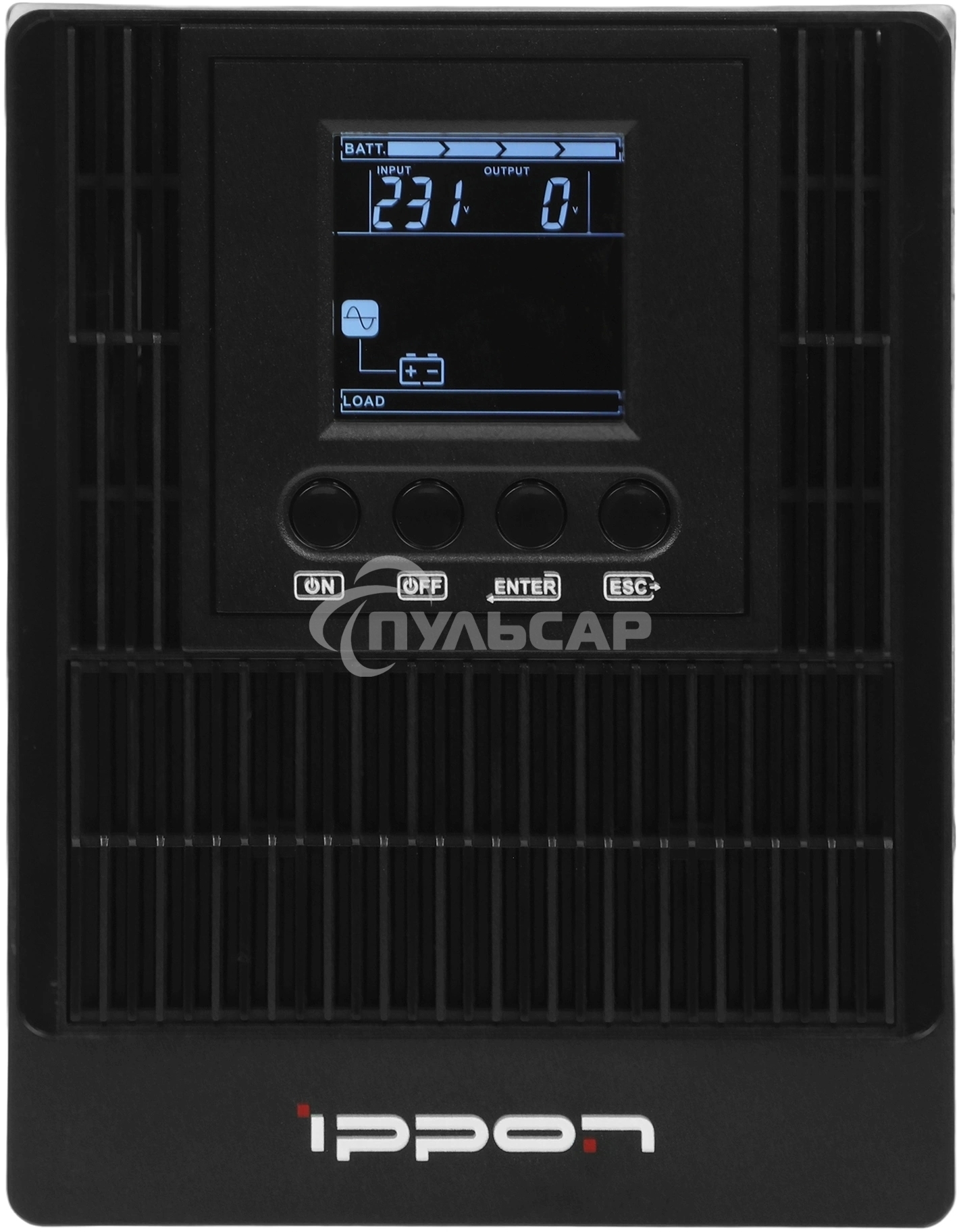 Источник бесперебойного питания Ippon Innova TbE 1000 900Вт 1000ВА черный