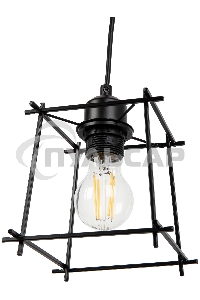 Светильник Hiper Подвес 1хЕ27х60Вт черный H046-0