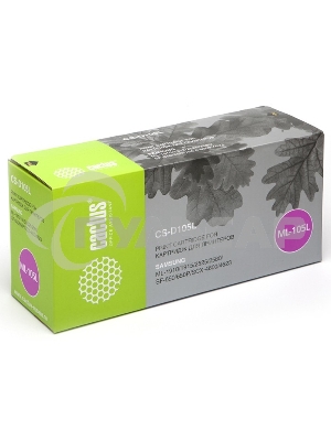 Картридж лазерный Cactus CS-D105L черный (2500 стр.) для Samsung ML-1910/1915/2525/2580/SCX-4600/4623/SF-650/650P