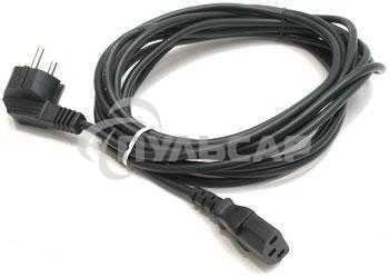Кабель питания Cord Power Gembird/Cablexpert PC-186 / 1.8м, Schuko- C13, 6А, черный, с зазем.