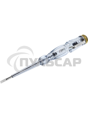 Пробник ЗУБР 25720 эксперт электрический на карточке 100-500в 145мм