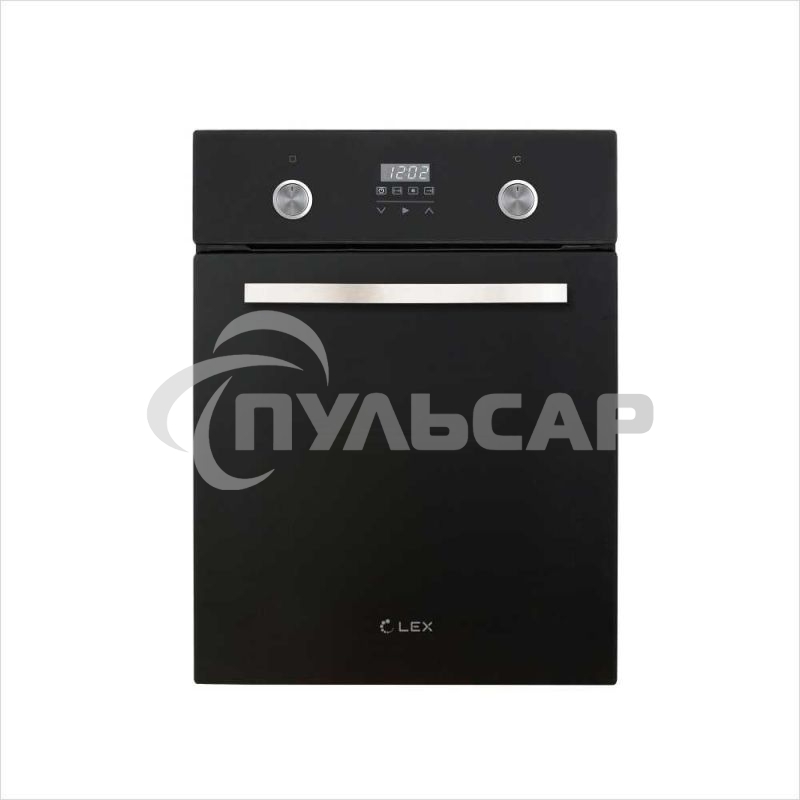Духовой шкаф LEX EDP 4590 BL Matt Editionобъем 55л, LED таймер, 9 функций, встраиваемый