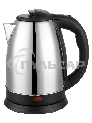 Чайник электрический Starwind SKS1053 1.8л. 1500Вт серебристый/черный (корпус: нержавеющая сталь/пластик)