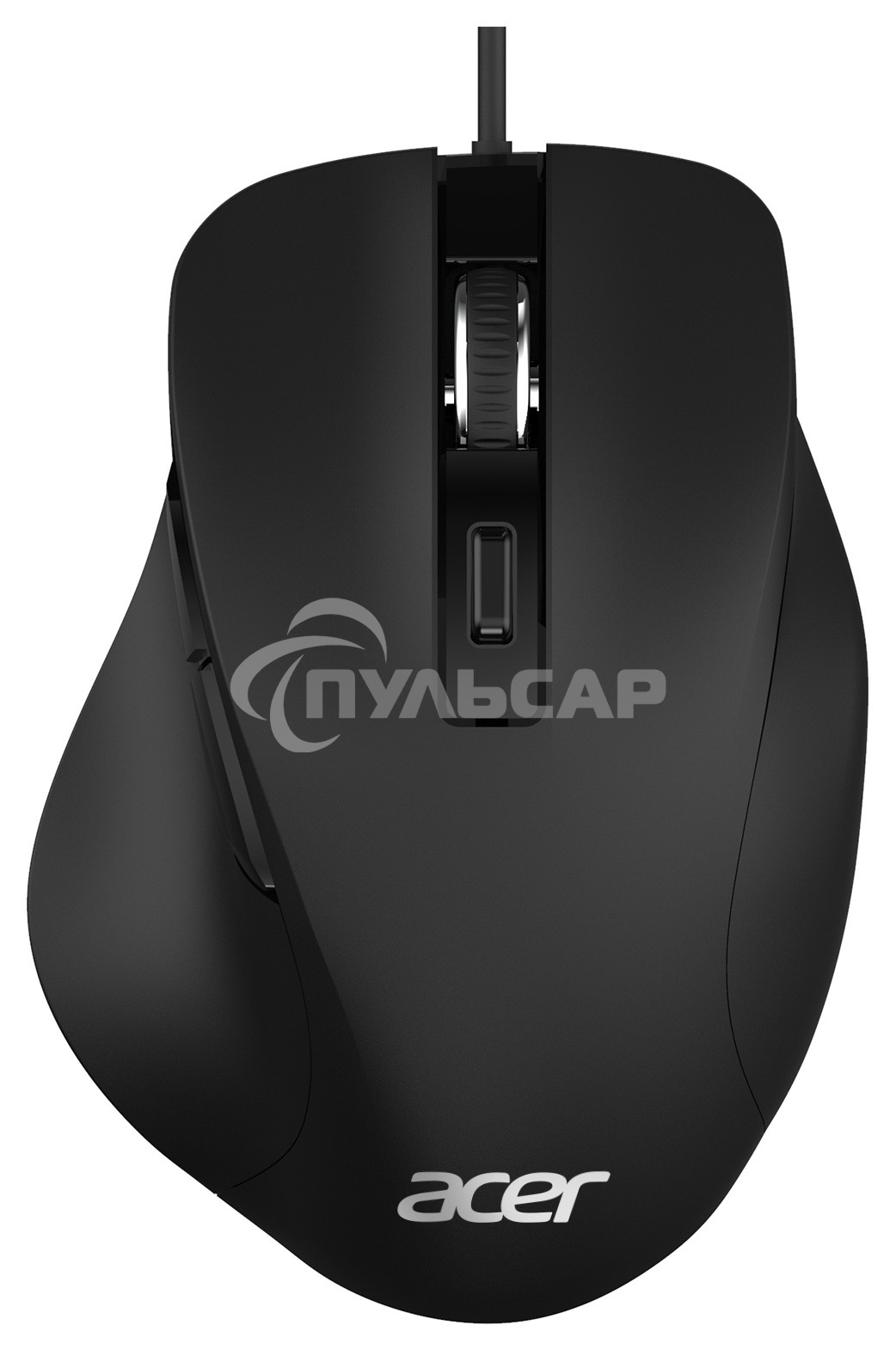 Мышь проводная Acer OMW120 черный, 2000 dpi, USB, кнопки - 6