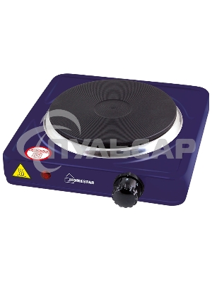 Электрическая плитка Homestar HS-1102, 1 конф. сапфир, блин 1000 Вт