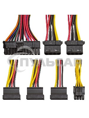 Блок питания ExeGate F300S (EX288876RUS), 300Вт, 40мм, серебряный