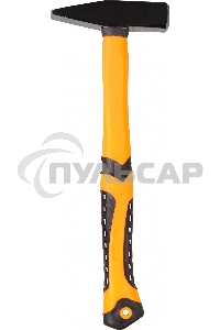 Молоток 400гр. Квадратный боек, фиберглассовая двухкомпонентная ручка