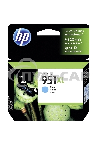Картридж струйный HP 951XL CN046AE голубой для HP OJ Pro 8100/8600 (1500стр.)