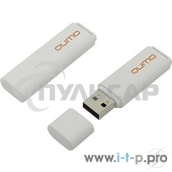 Флешка USB 2.0 QUMO 8 Gb Optiva 01 White QM8GUD-OP1-белый