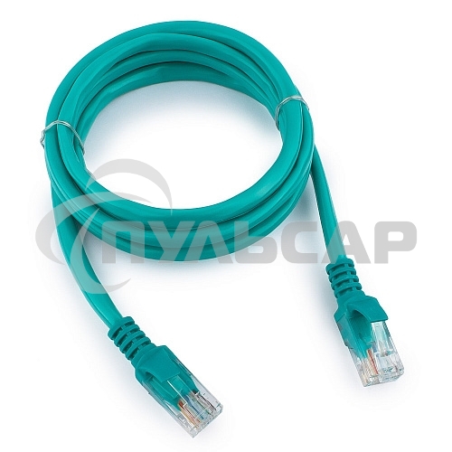 Патч-корд UTP Cablexpert кат.5e, 1м, литой, многожильный (зеленый)