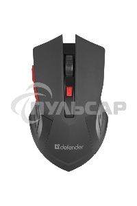 Мышь беспроводная Defender Accura MM-275 синий, 1600 dpi, радиоканал, USB, кнопки - 6