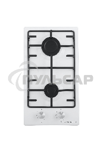Газовая варочная панель Maunfeld EGHE.32.3EW/G Домино, • Тип: газовая 30см • Тип установки: независимая • Управление: фронтальное, переключатели поворотные • Нагревательный элемент: конфорка, 2шт • Мощность конфорок, Вт: 2600, 1700 • Материал исполнения: 
