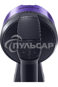 Пылесос вертикальный Samsung VS15A6031R4/EV фиолетовый/черный, питание от аккумулятора, 150 Вт, уборка сухая, пылесборник 0.8 л, работа от АКБ max 40 мин.