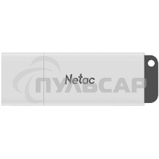 Флешка USB Netac U185 256 Gb <NT03U185N-256G-30WH>, USB 3.0, с колпачком, пластиковая белая