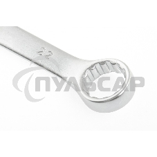 Ключ комбинированный, 22 мм, CrV, матовый хром Stels