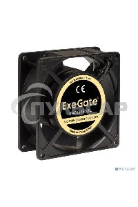 Вентилятор для корпуса ExeGate EX09225BAL черный, 92 мм, 2500 об/мин, 32 дБ