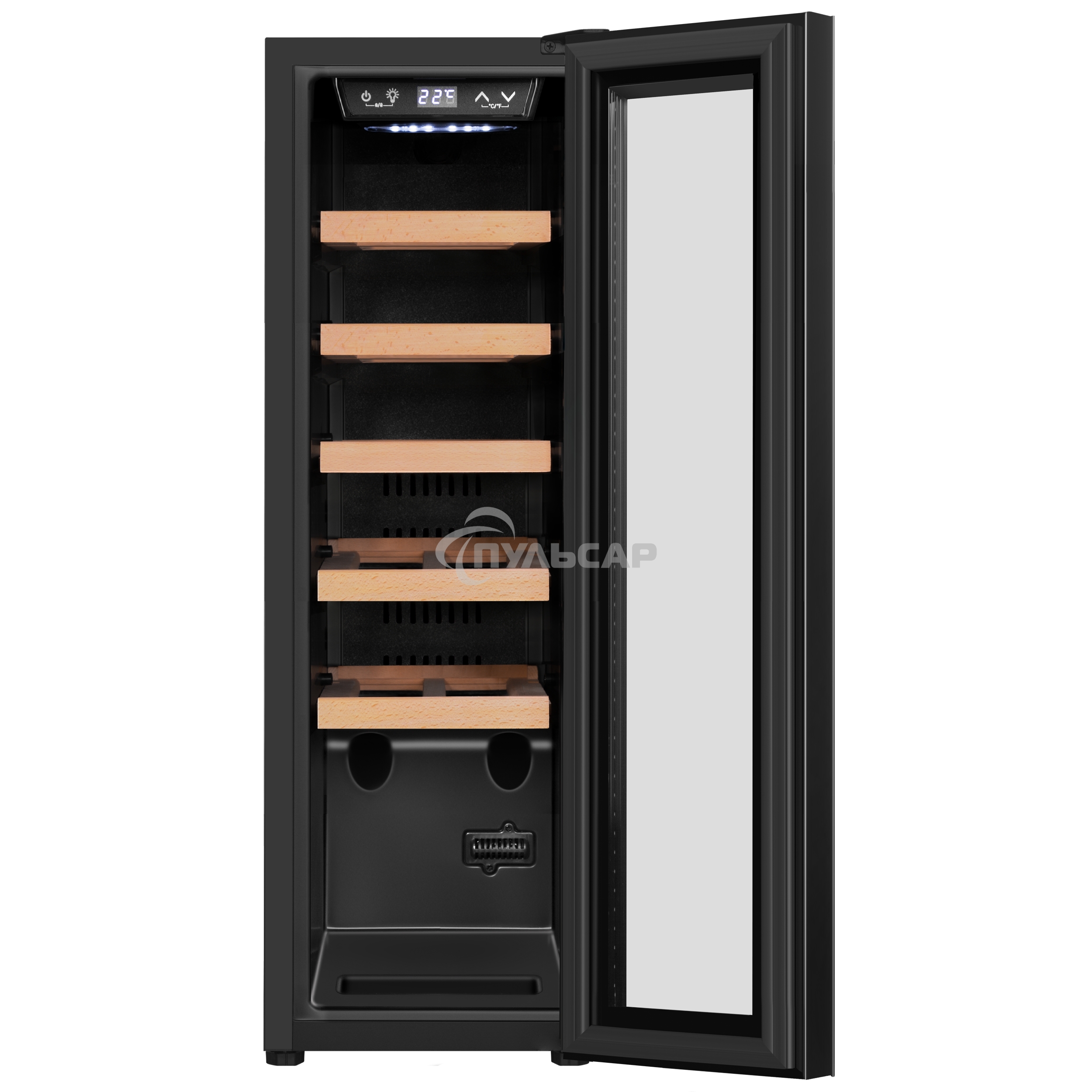 Винный шкаф Maunfeld MFWC-45S12 черный