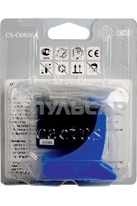 Картридж струйный Cactus CS-C6656A №56 черный (20 мл) для HP DeskJet 450/5145/5150/5151/5550/5552