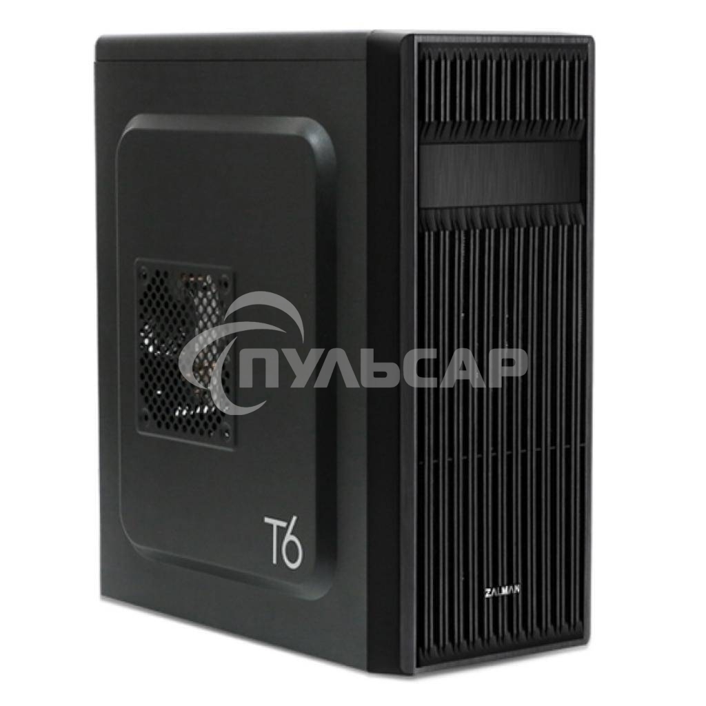 Компьютерный корпус Zalman ZM-T6 черный без БП ATX 1xUSB 2.0 1xUSB 3.0 audio bott PSU