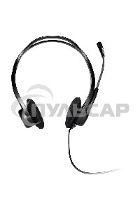 Наушники с микрофоном Logitech 960 черный 2.4м накладные оголовье (981-000100)