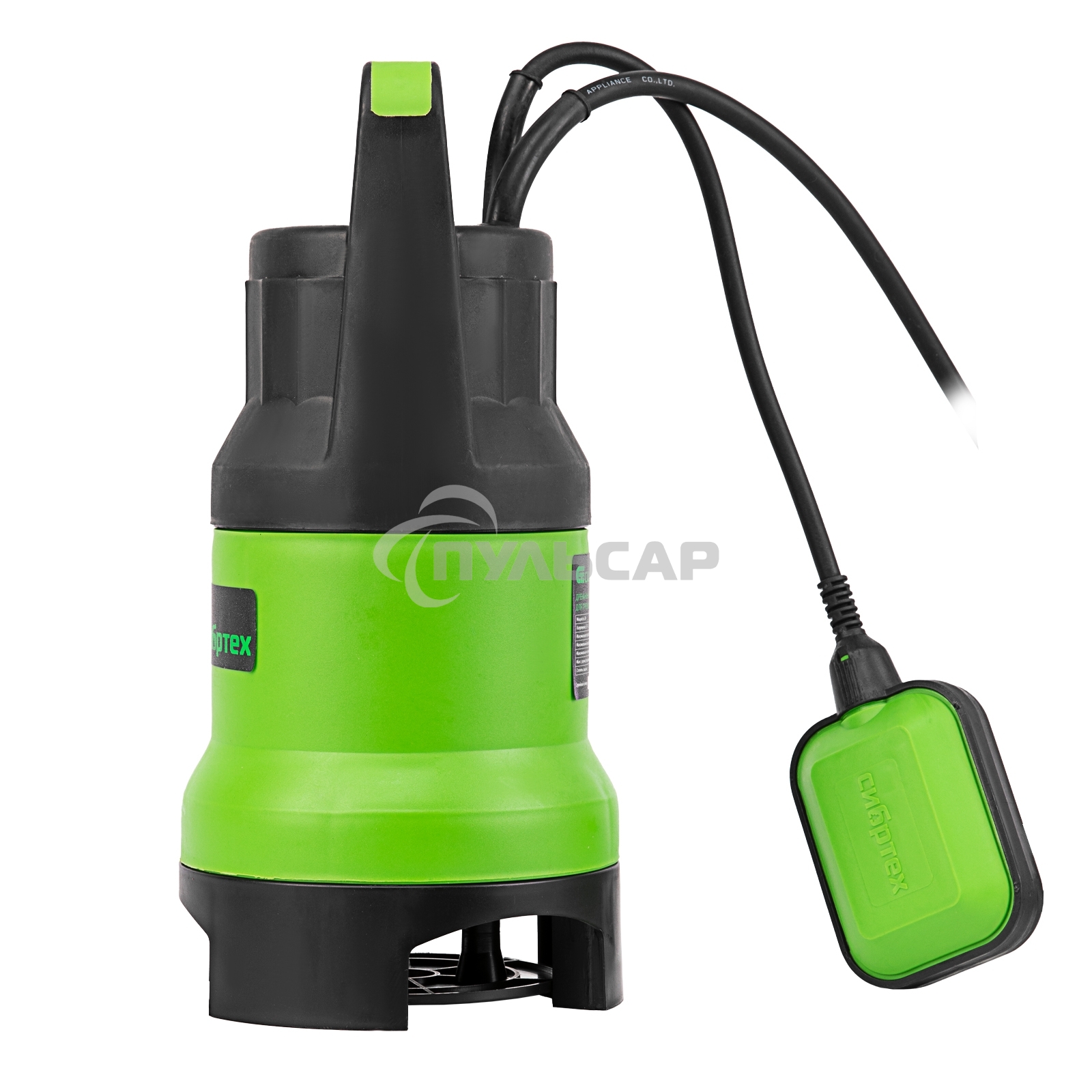 Дренажный насос СИБРТЕХ для грязной воды СДН800-35 800 Вт напор 9 м 13500 л/ч 97265