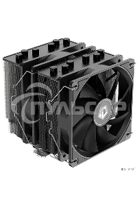 Кулер ID-COOLING SE-206-XT черный 120мм алюминий/медь 1800rpm 35db 4-pin 250W 156мм
