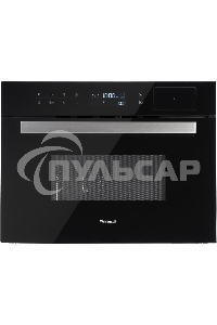 Духовой шкаф электрический Weissgauff OEMS 459 PDB черный, встраиваемый