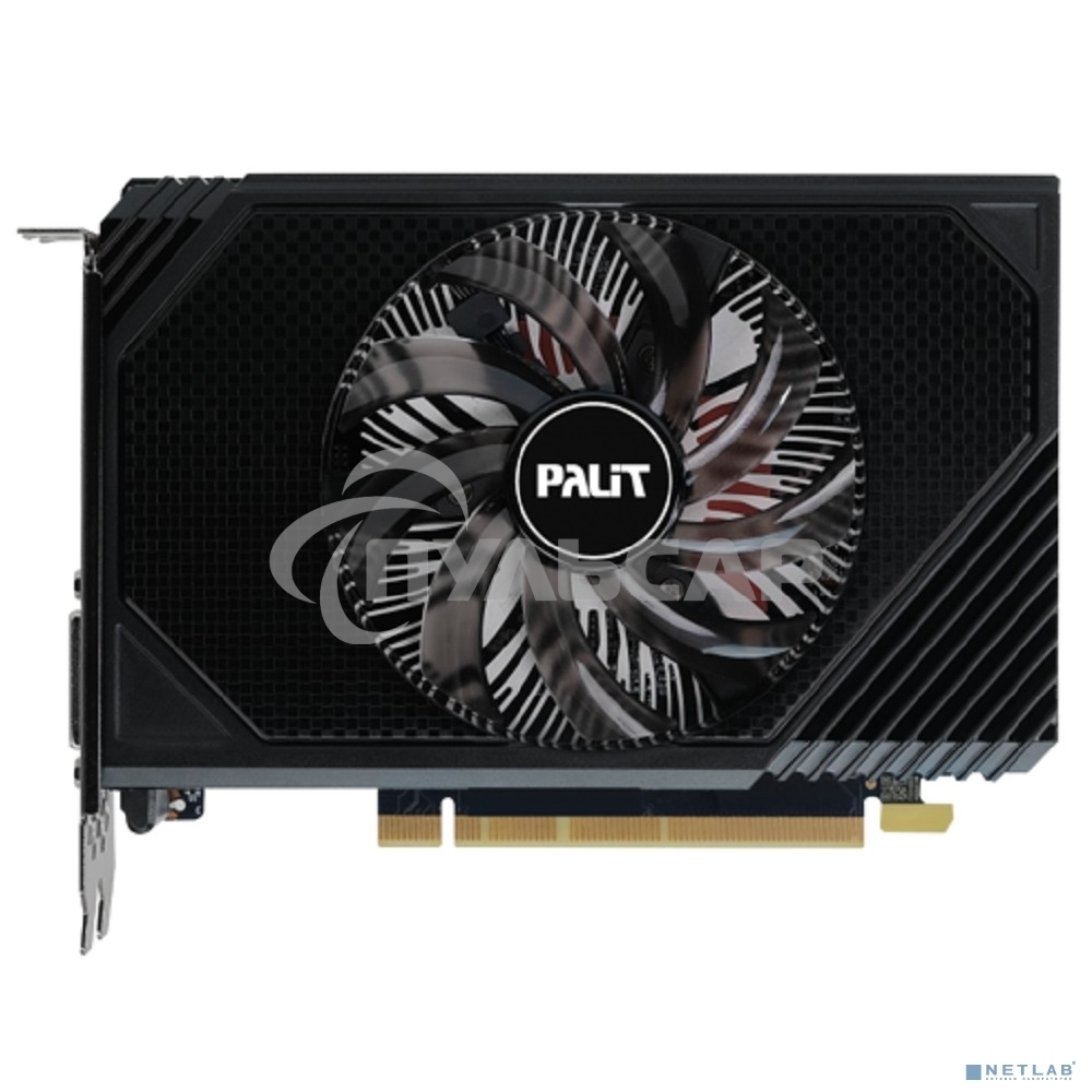 Видеокарта Palit RTX 3050 STORMX OC 6Gb NVIDIA GeForce RTX 3050 6Gb PCI-E 4.0 96bit GDDR6 1042/14000 DVIx1 HDMIx1 DPx1 HDCP Ret