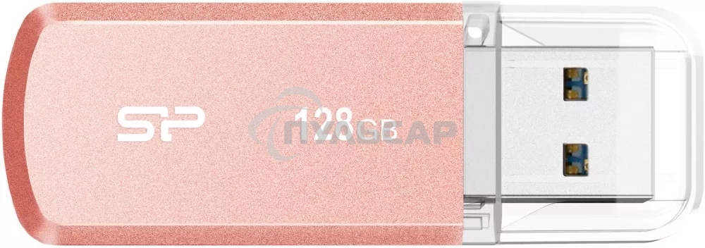 Флешка USB 128 Gb Silicon Power Helios 202, USB 3.2, Pink