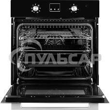 Встраиваемый духовой шкаф MOE 6183 B 60 см, 8 режимов, High-Tech, 70 л, гидролизная очистка, черный