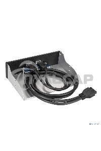 Планка USB на переднюю панель ExeGate EX289289RUS U5H-615, 5,25