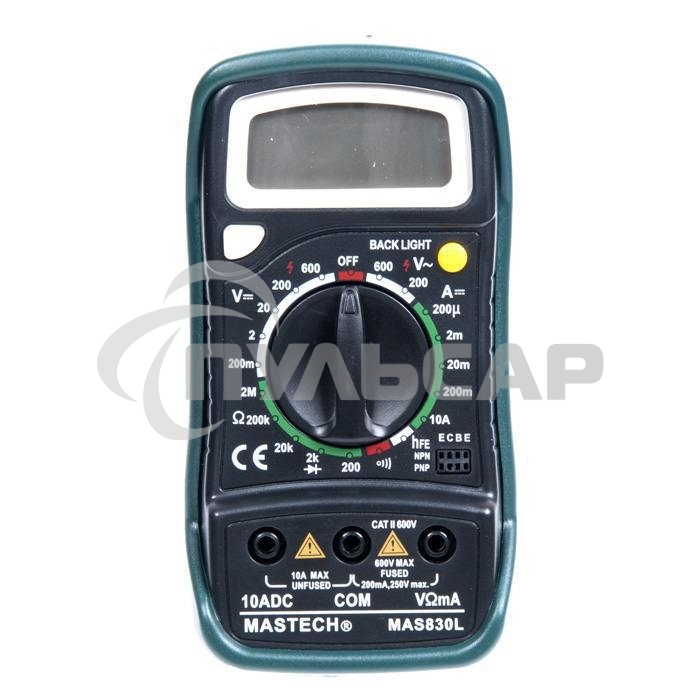 Мультиметр Mastech MAS830Lцифровой 59718