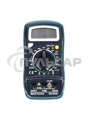 Мультиметр Mastech MAS830Lцифровой 59718